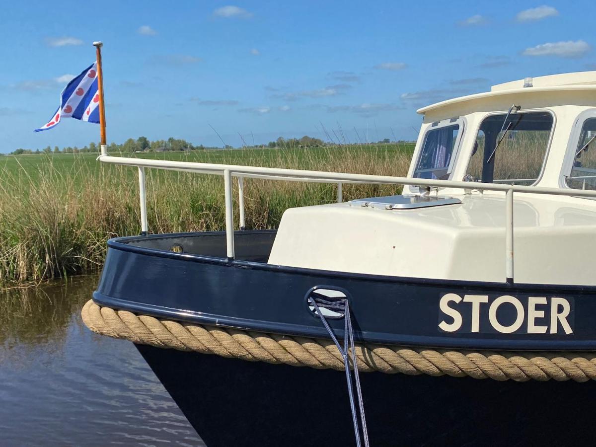 Boat Stoer - Inclusief Sloep Jutrijp 外观 照片
